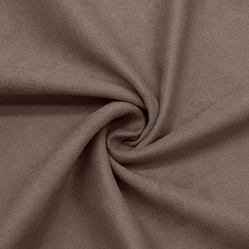 Tissu au mètre anti tache hydrofuge en microfibre suède DESHOME Teknofibra pour fauteuil