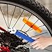 Yiju Bicycle, Bike Correct Tool, Portable Steel Spanner, Wheel Spoke Tension Adjust Tool for Mountain Bikes, Blue