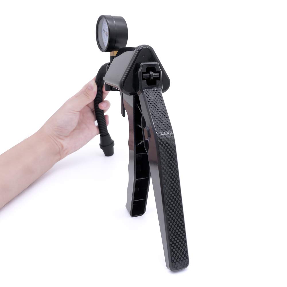 Bomba de pene con manómetro, 20 cm de diámetro, 7 cm de diámetro, para aumentar la potencia, alargamiento del pene, erección, ayuda a la impotencia, aumento del pene, bomba de vacío para hombres