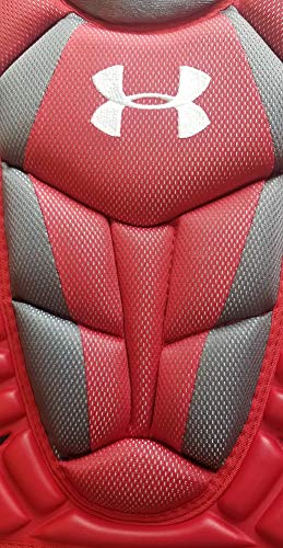 Under Armour Charged Converge Pro Chest Protector Scarlet Ages 9-12 Years #TOP1