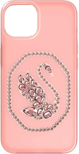 Miniatura 6 de Swarovski Signum - Funda para iPhone 13 Pro Max, color azul con motivo de cisne Swarovski y cristales de Swarovski azules, parte de la colección