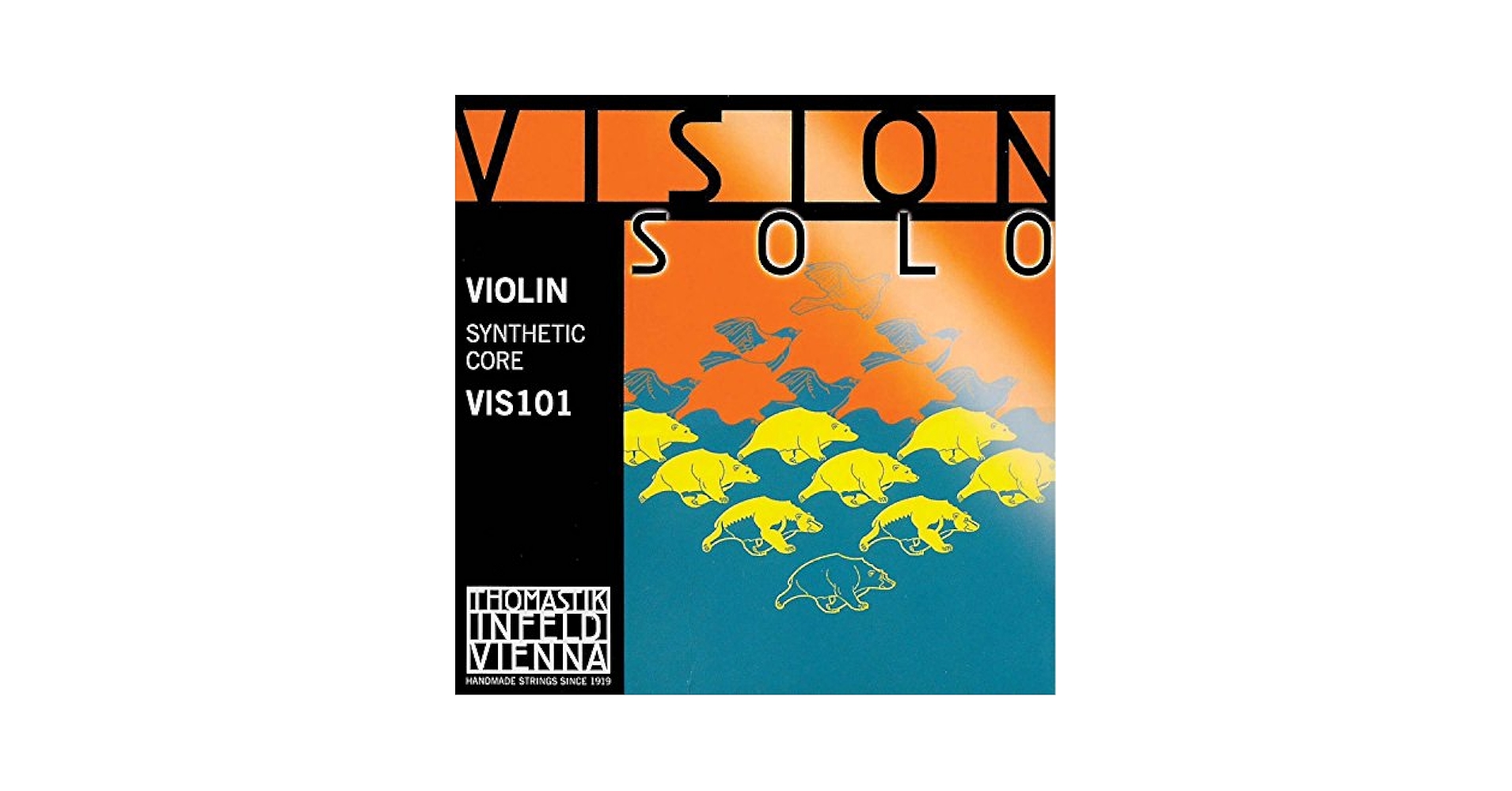 Amazon.com: Thomastik Vision Solo 4/4 Violin String Set