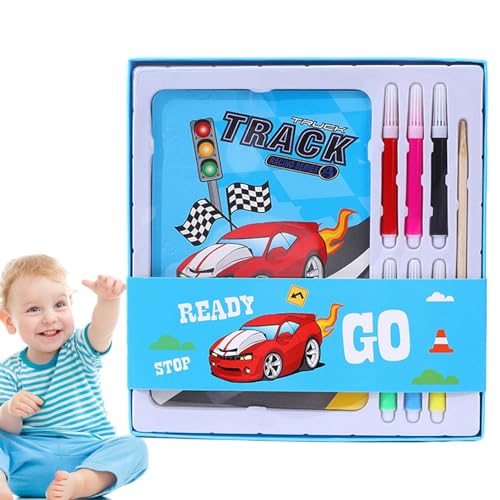 Livro de pintura para crianças - Livros para colorir educativos de desenhos animados infantis - Livr