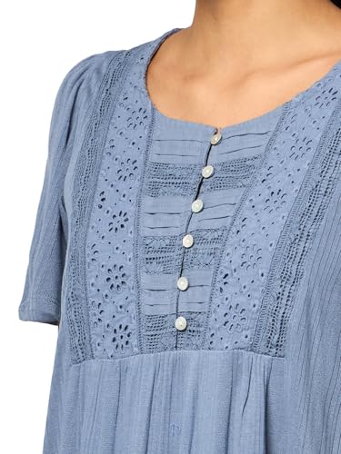 Tee-shirt en dentelle mélangée pour vos sorties d'été - 3