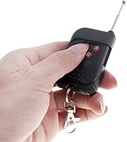 Vista 6 de Sirena de coche de 7 tonos con sonido fuerte, bocina de vehículo, ambulancia, sirena, sonido de tráfico con mando a distancia negro, 12 V, 100 W