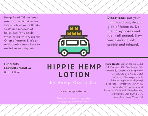 Hippie Hemp Balm Lotion For Women & Men - Perfect Moisturizing Cream All Needs With Pure Herbal Extracts, Skin, Natural… - Image 8