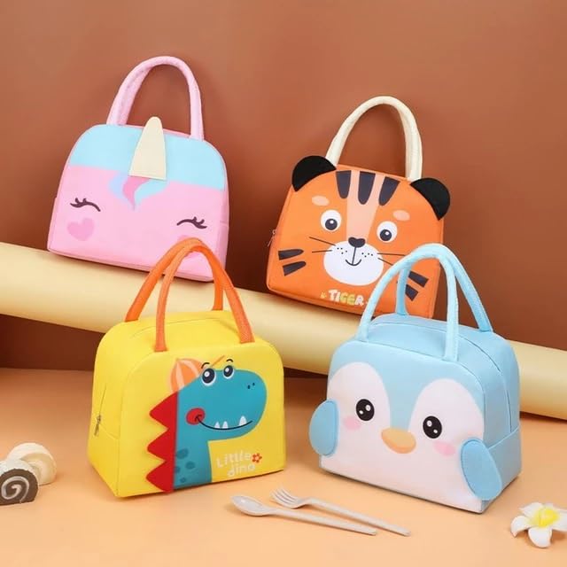 Pack of 6 Animal Theme Lunch Bags for Jungle Theme Return Gifts for Kids |Party Favors|Giveaways|Safari Theme |Insulated |for School, Office, Picnic (B0CR8JZ57Y) Amazon Price History, Amazon Price Tracker