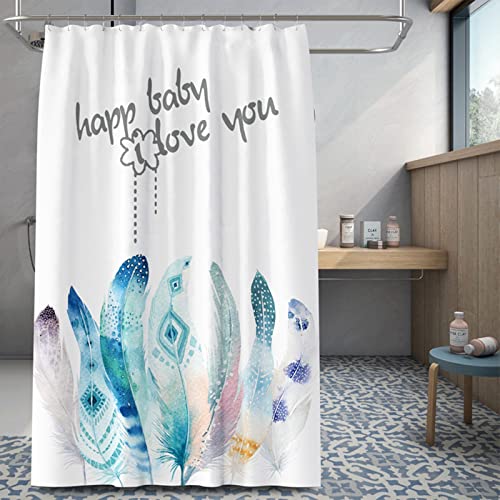 Eviter moisissures rideau de douche plumes 180x200 polyester