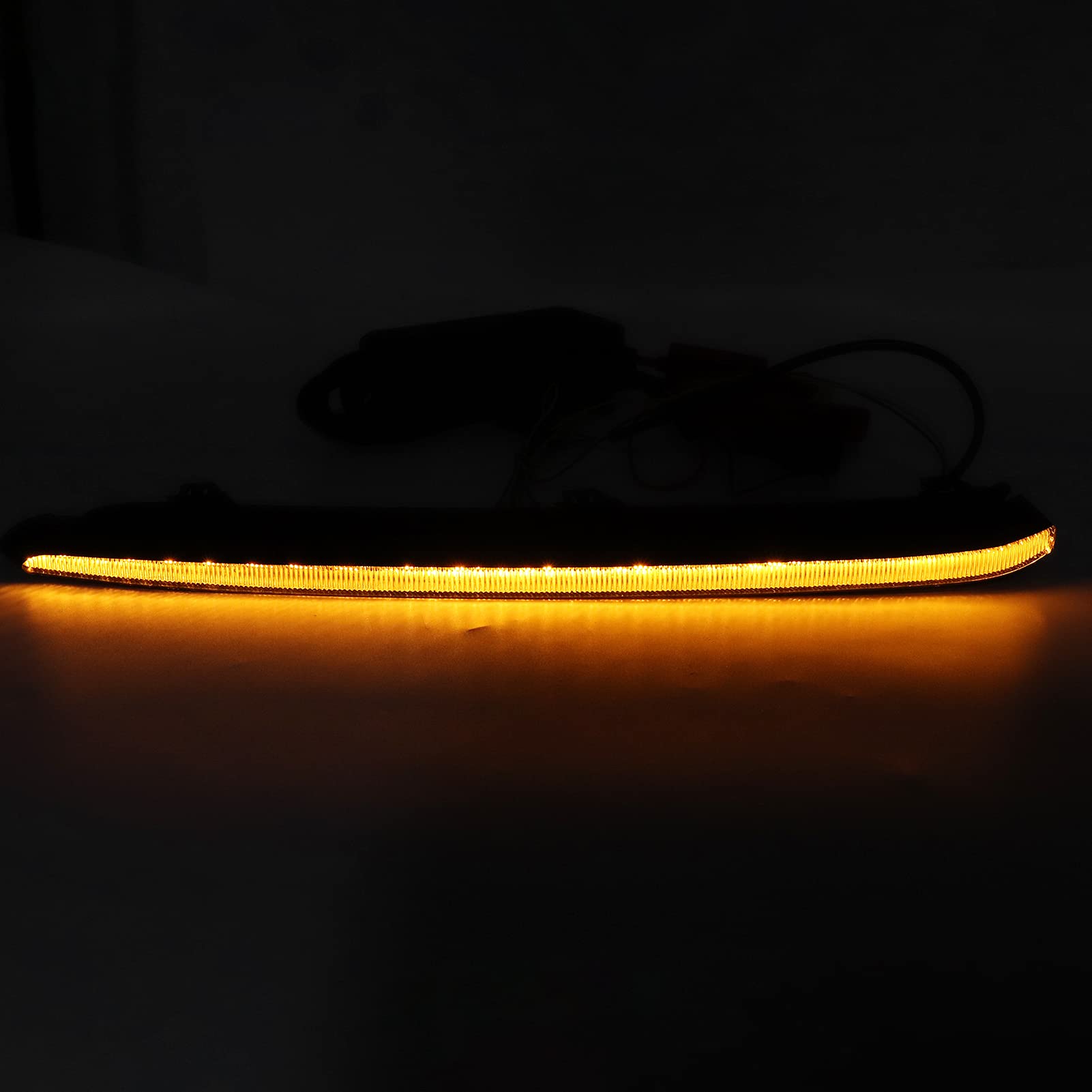 LED DRL Luz, Conjunto de lámpara de señalización de giro compatible con 6 Atenza 2020, 3 colores Daytime Running Light Accedente Kit del parachoques delantero