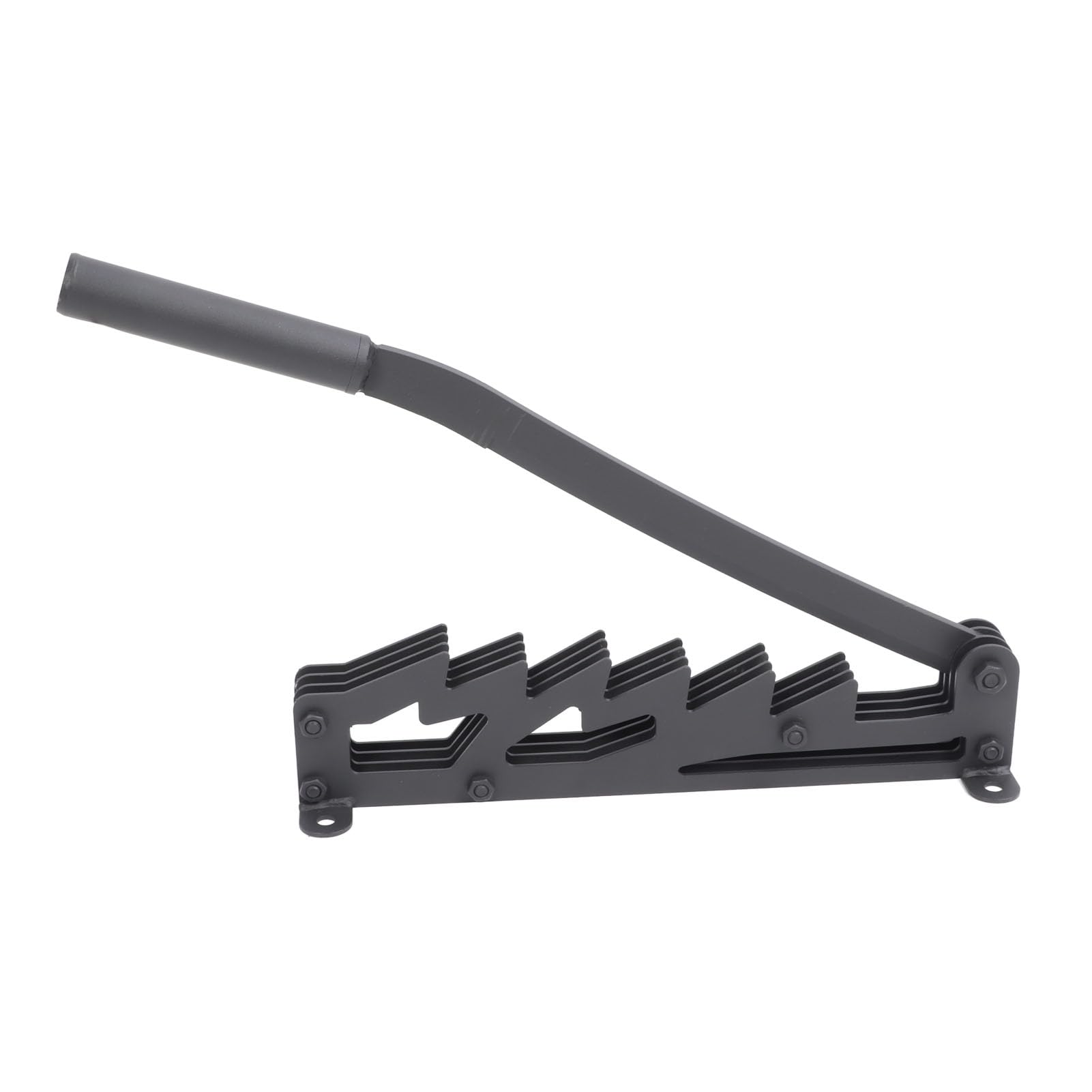 Carbon Steel Wall Mounted Kindling Splitter, Firewood Kindling Splitter Tool, Portable Manual Fire Wood Cutter for Home Campsite (Black)