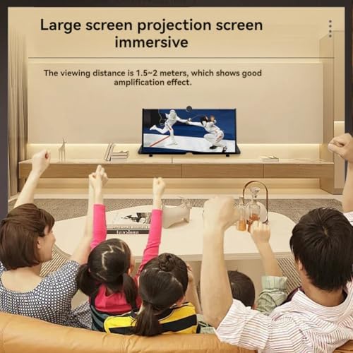 Lupa de pantalla de 20 pulgadas para evitar fatiga ocular al usar el teléfono 3D 5