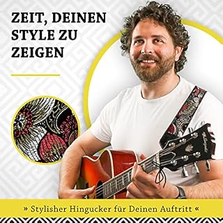 Belfort® Sangle de guitare – Sangle pour guitare électrique, guitare acoustique, guitare occidentale, basse électrique… – Image 2