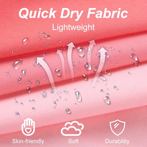 Image of Mens Swim Trunks with Compression Liner 2 in 1 Quick Dry Swimming Shorts Swimwear Bathing Suits with Pockets