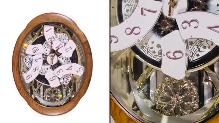 Rhythm Clocks Joyful Meditation Magic Motion Clock : Amazon.ca: Home