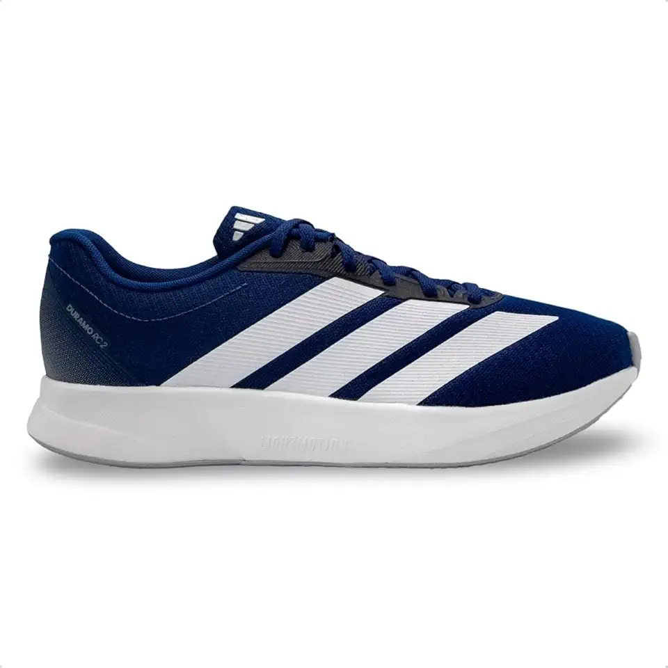 Tênis Adidas Masculino Duramo Rc2 Corrida White/ftwr White/core Black/carbon Hq0212 37