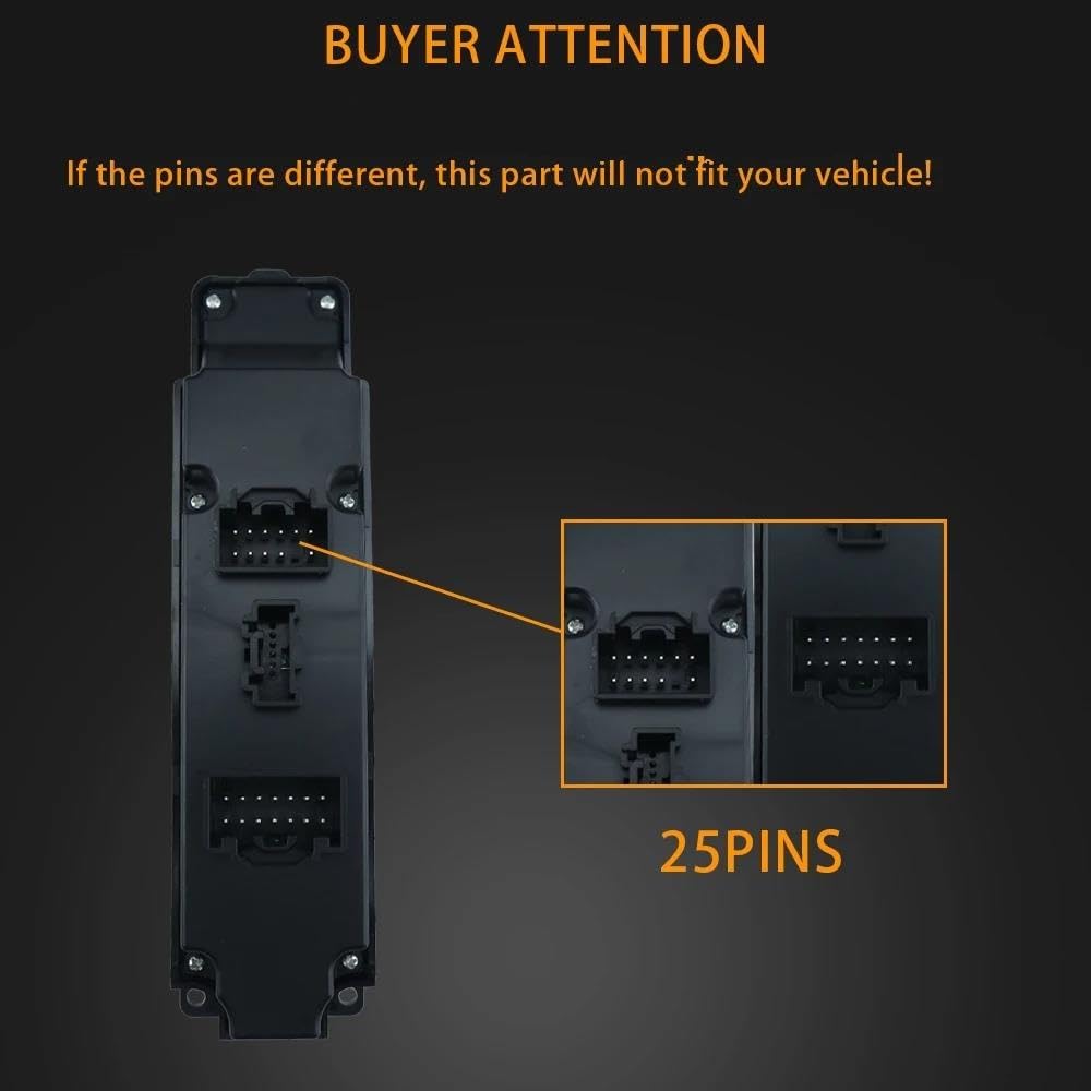 cristal auto Para Mazda 2 M2 2007-2013 interruptor