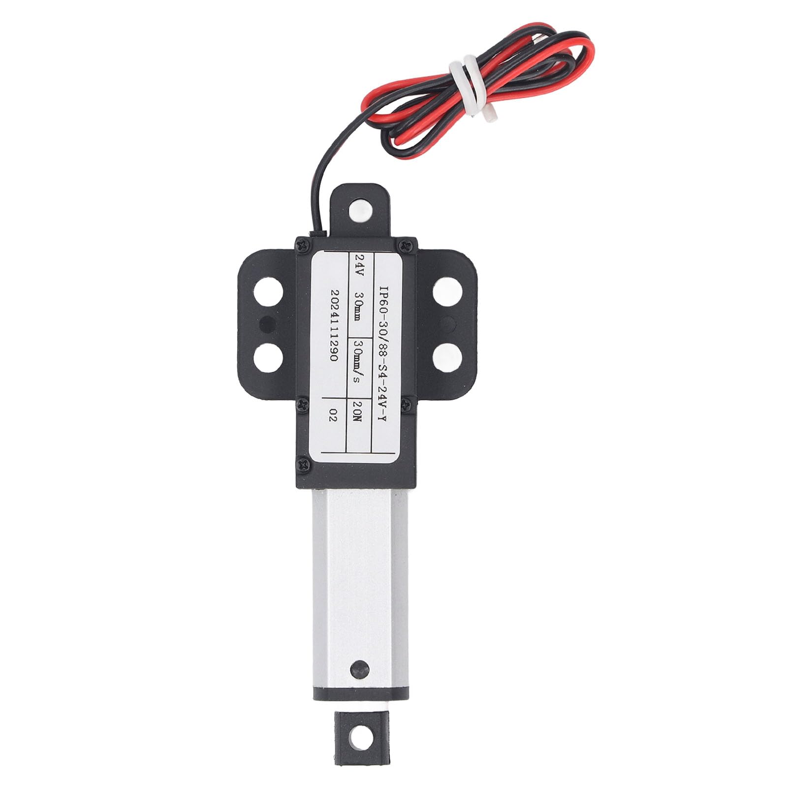 Actionneur de mouvement linéaire rapide 30mm/s avec rétraction automatique