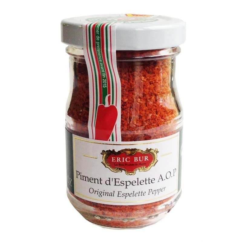 ERIC BUR - PIMENT D'ESPELETTE AOC 50G - LOT DE 2