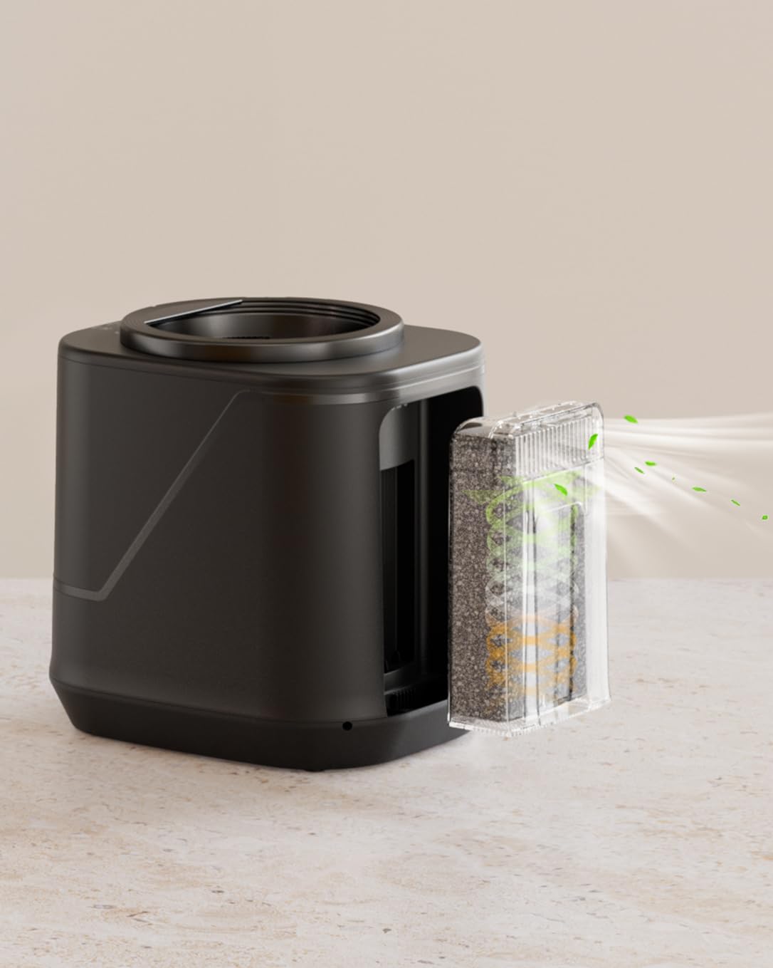 JF6001G - Filtro a carbone attivo per compostaggio elettrico, 1000 ore