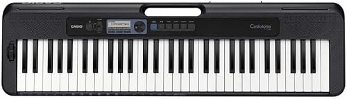 Casio CT-S300 Keyboard mit 61 anschlagdynamischen Standardtasten und Begleitautomatik & M-Audio SP-2 - Universal Sustain Pedal mit Piano Style Action, das ideale Zubehör für MIDI-Keyboards