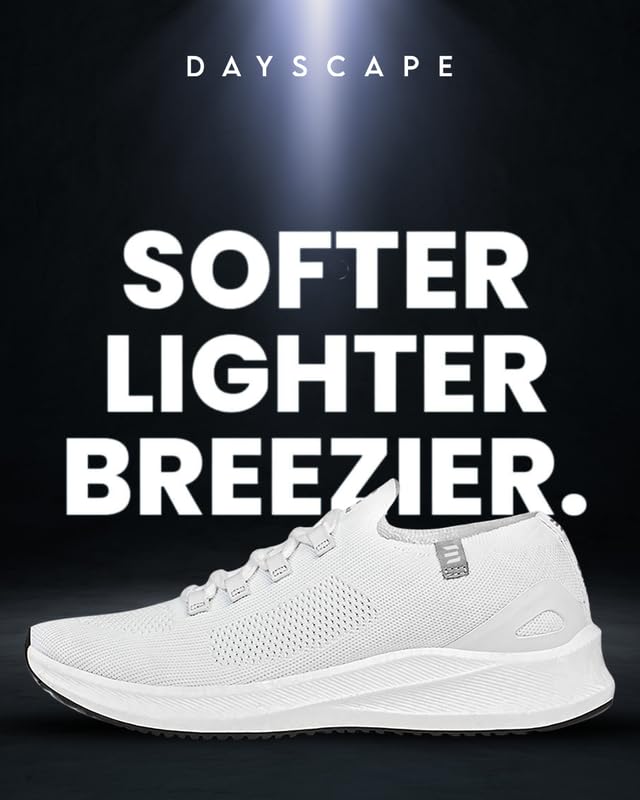 Image of ELEVAR Dayscape Sports & Running Shoes for Men | Ultra-Light Aeroknit Upper with Air-Cooling Tech | Soft & Comfortable HyperFoam Cushioned Shoes for Boys | Also Perfect for Gym, Walking