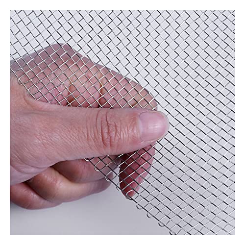 Grillage métallique acier inoxydable 8 mailles 1,2x5m anti-rongeur