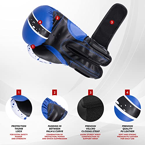 Uniforme de boxe enfants 3-14 ans avec protections intégrées - 7