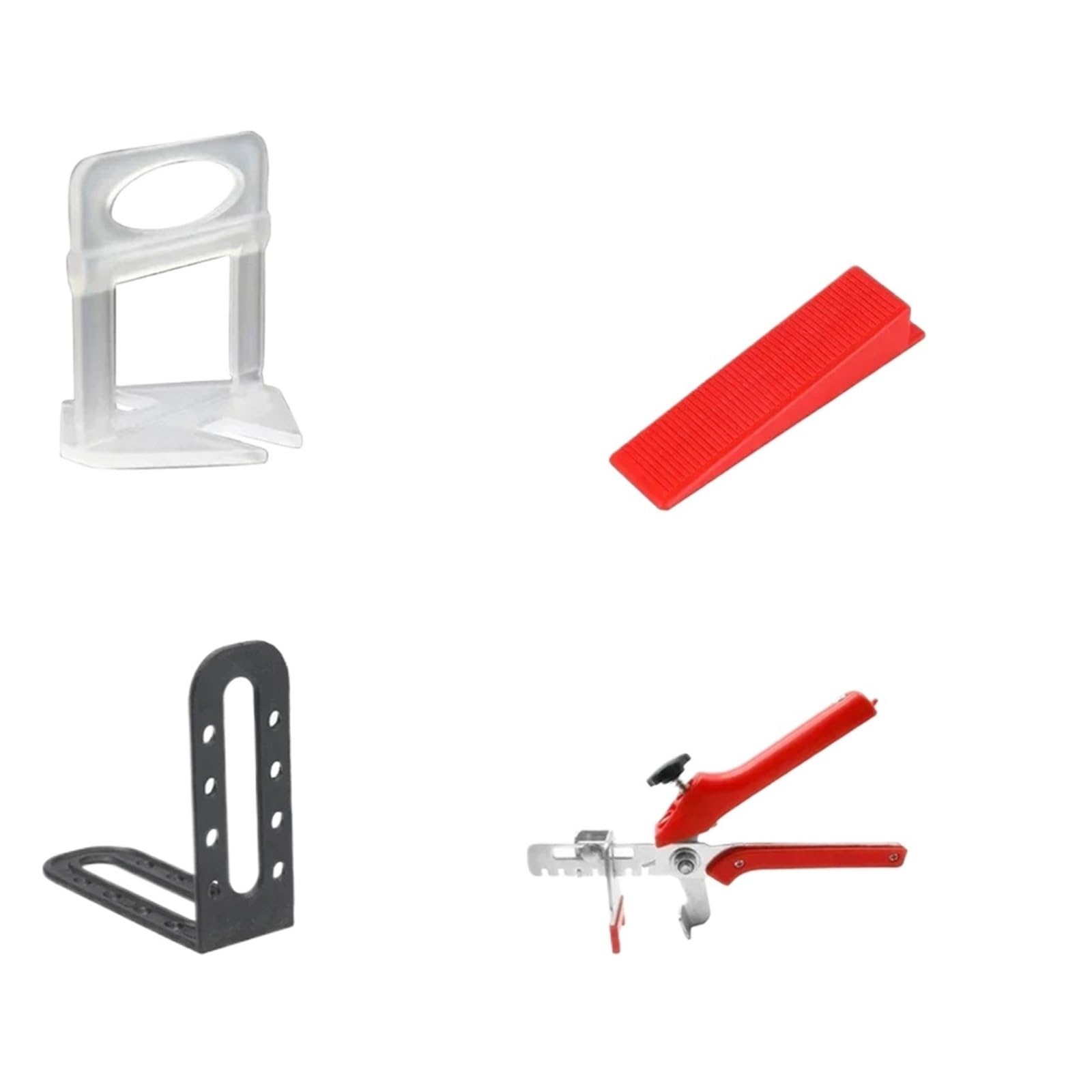Systèmes de Nivellement Carrelage Système de nivellement de carrelage, 651 pièces, clips, entretoises, sangles, empileur de carrelage, pose de carrelage en céramique, outils de construction Pour Sol e