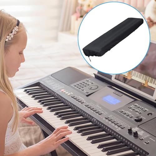 Klavier abdeckung,Klavierabdeckung Elektronische Klavier Abdeckung Klaviertastatur Staubschutz Tastatur Staubdicht Abdeckung Key Cover Protector für Yamaha, Kawai, Roland(88 Tastatur)