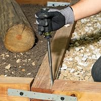 Klein Tools 32753SD SDS Abbruchschraubendreher, Flachmeißel und Stierspitzen, Verwendung mit Bohrhammer und Handhebelstangen, 3-teilig – Ansicht 9