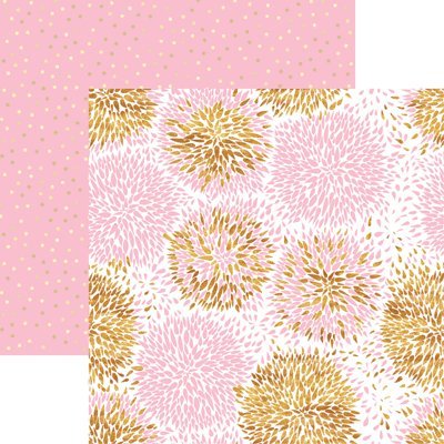 Papier scrapbooking 30,5x30,5 cm Oh Baby Girl pour raconter son histoire