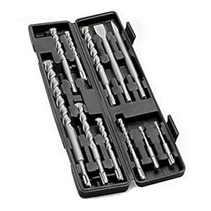TROTEC SDS-plus Bohrer- und Meißel-Set passend für Bohrhammer (11-teilig)