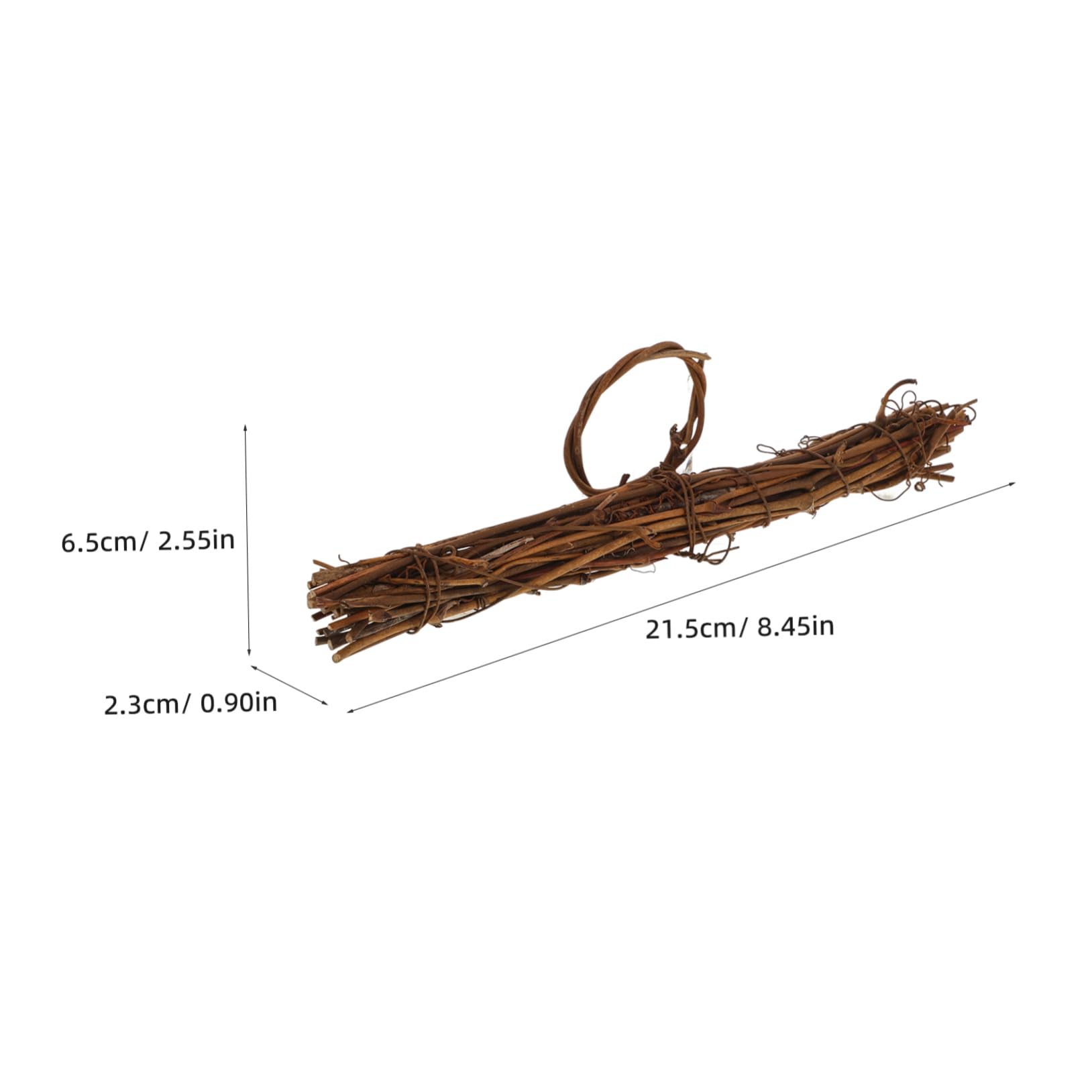 VINTORKY Rattan Wreath Frame Shaped Rattan Wreath Ring for Home Decor DIY Craft