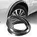 2 Pièces Elargisseurs d'Aile Universel Voiture Fender Garde-boue, Arcade de Roue de Voiture Sourcils Protecteur Fender, Protection Roue Extension D'enjoliveur élargisseur de Garde-boues