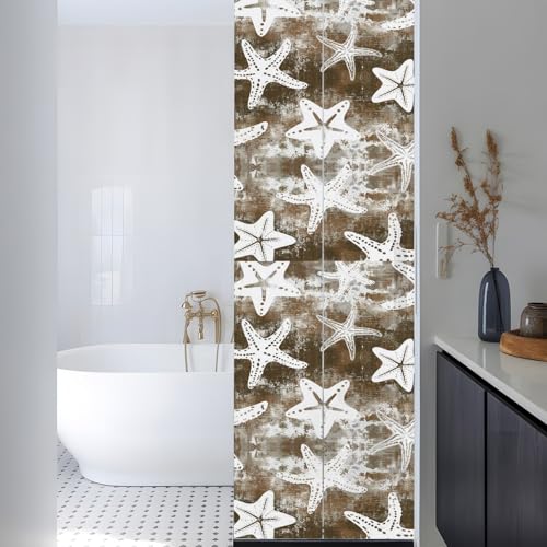 Vinilo ventana efecto esmerilado 17.7" x 78.7" 2 paneles miniatura 3