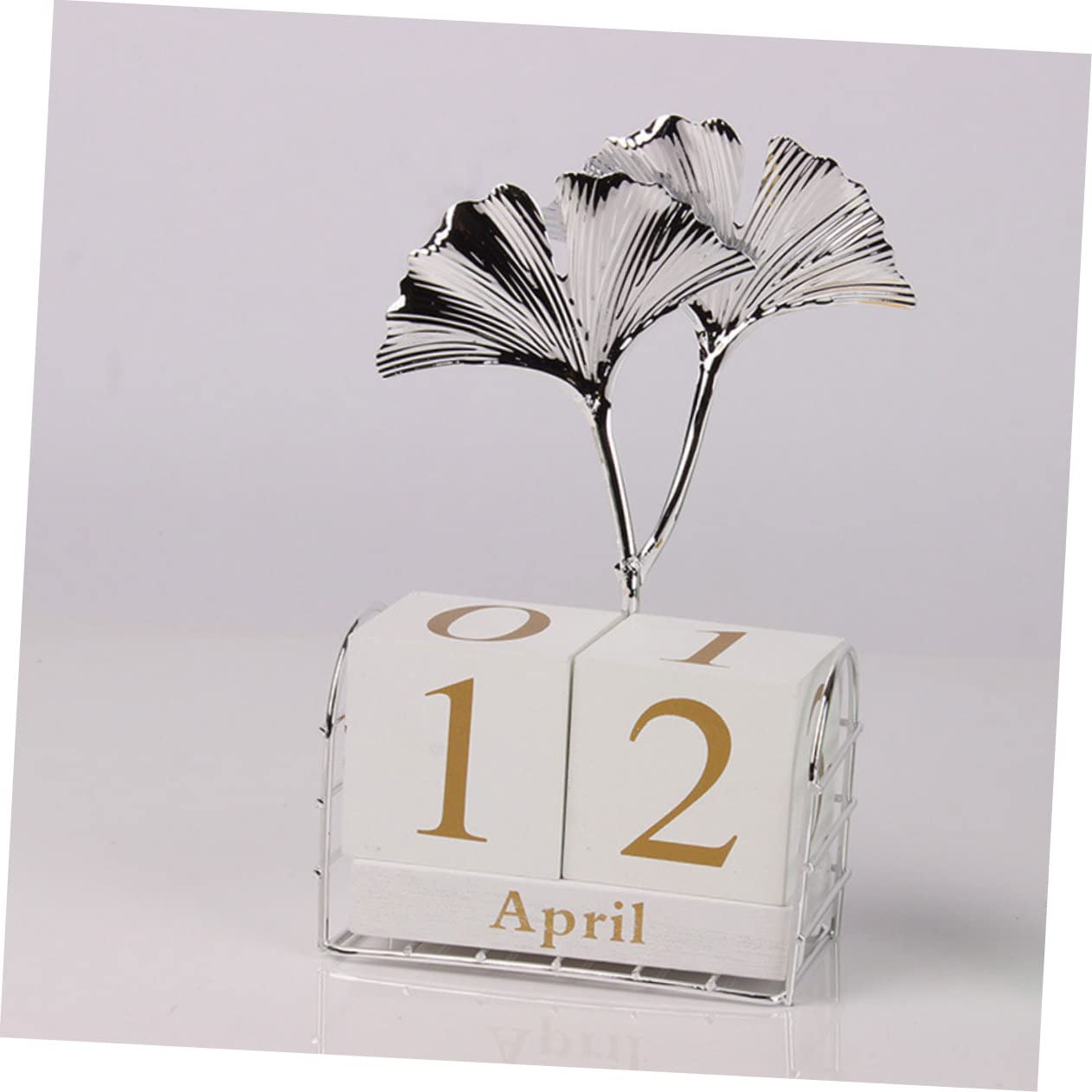 Tofficu 5piezas Calendario De Bloques Para Escritorio Decoración De Oficina y Hogar Calendario De Regresiva Diseño Chic y Único Para Profesores y Escritorios Escolares