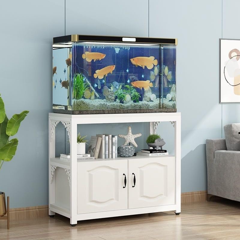 Étagère pour aquarium de 20 à 55l et terrarium avec placard
