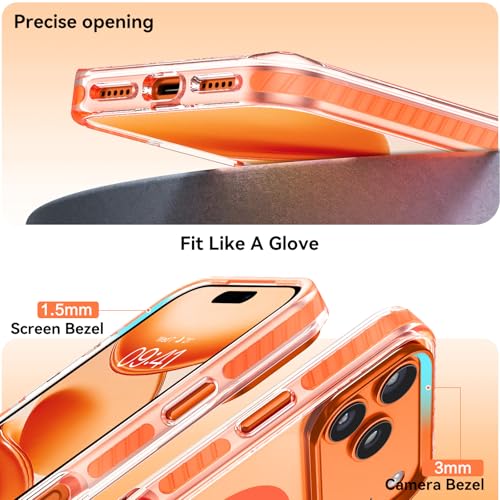 Coque iPhone 17 Pro MagSafe antichoc 4,2m transparente VENINGO fine