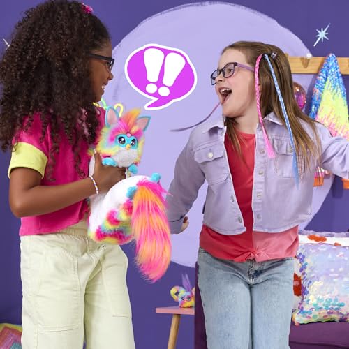 Peluche interactive Hasbro Dj Furby Rainbow - vue 7