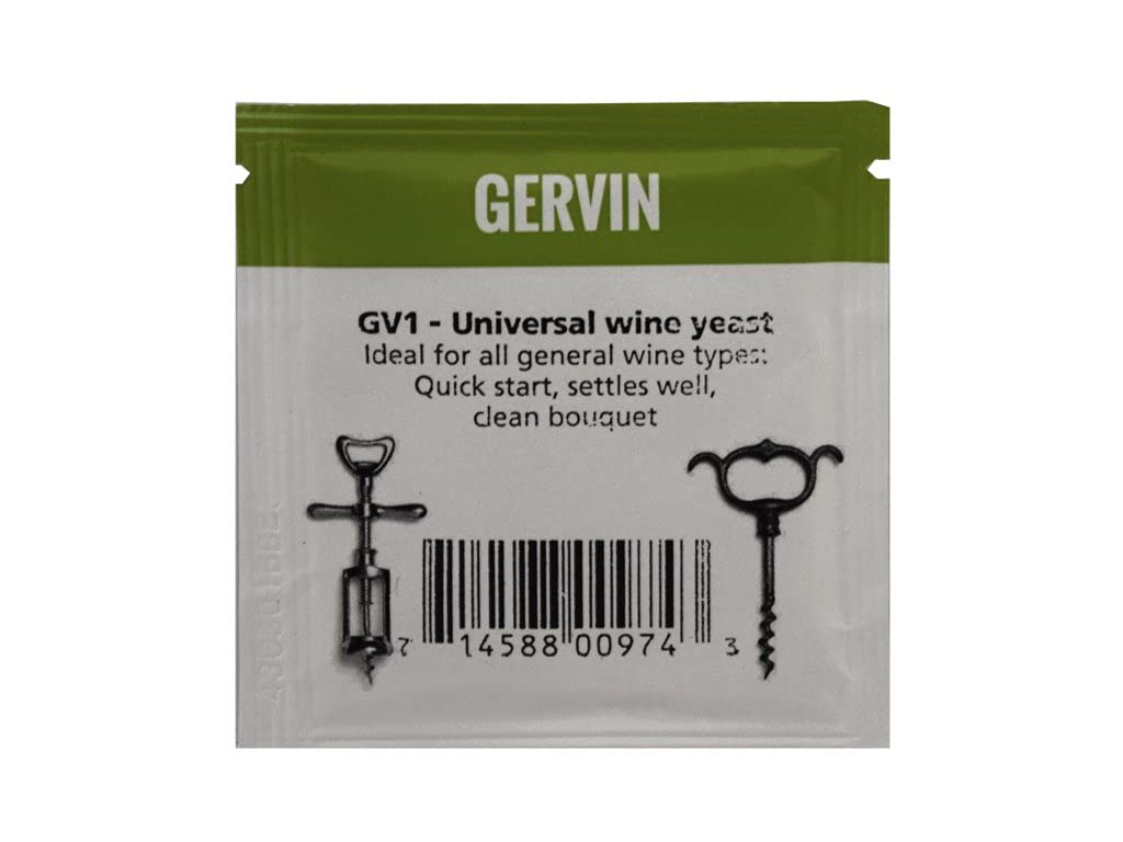 Gervin No 1 - Universal Wine Yeast