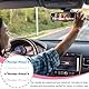 XPEX 4 Stück Passenger princess auto sticker Passagier Princess Auto Parts Passenger princess sticker Netter wasserdichte Fahrzeugspiegelaufkleber, Fenster Rückspiegel Frauenauto