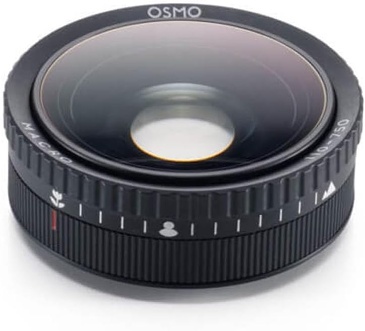 Original Macro Lens for DJI Osmo Action 6, for Close-up Shooting, Focus Range from 11 cm to 75 cm, DJI Osmo Action 6 Accessories