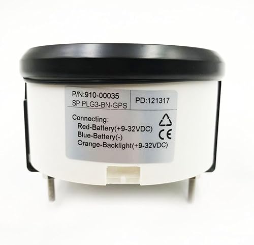 Miniatura 9 de SAMDO Tacómetro de motocicleta de 3.346 in para automóvil, camión, barco, medidor de tacómetro, impermeable, 0-8000 rpm, 12 V, 24 V