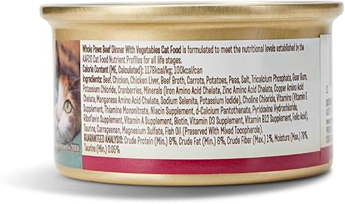 Miniatura 2 de Whole Paws Grain Free Beef Cena con verduras 3 oz