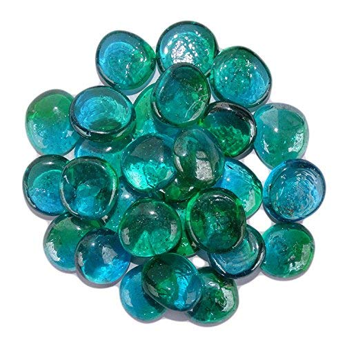 OhhSome 500Gm Glass Pebbles for Fish Aquarium Colorful Stones for Vase Fillers and Fish Tank Decoration, Substrate Garden|Aquariums|Decoration|Indoor Plants|Terrarium & Multi Purpose Pack (B08HRK557Q) Amazon Price History, Amazon Price Tracker