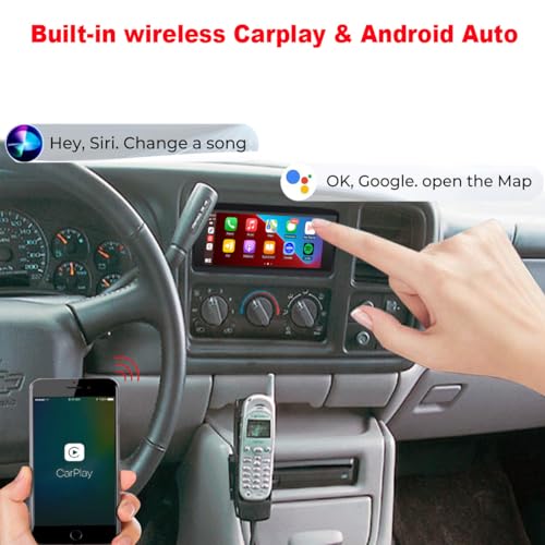 Radio QLED 8 Core con Pantalla táctil para Chevrolet GMC Buick miniatura 3