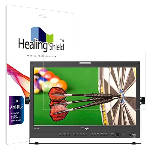 Healingshield XLV[tیtB Screen Protector Eye Protection Anti UV Blue Ray Film Compatible with TVLogic LVM-181S