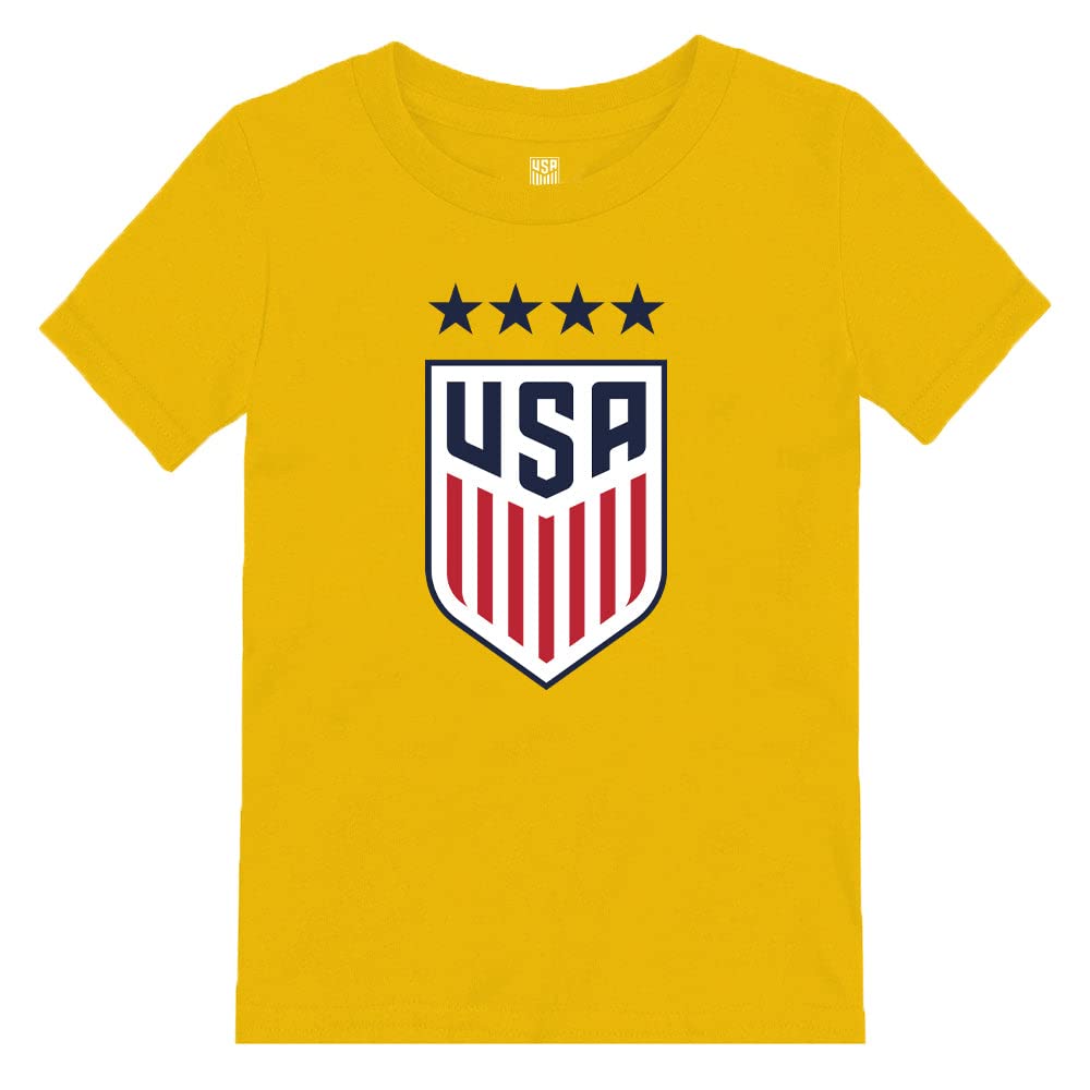 Icon Sports Officially Licensed US Women's National Soccer Team Cotton T-Shirt - Unisex Toddler &amp; Little Kid