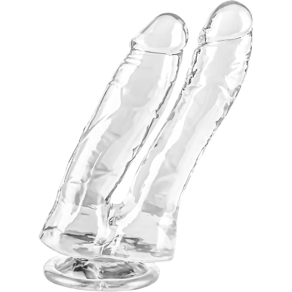 BeHorny Dildo Sex Toy Suction Base Realistic Penis, Veins, Penis Double Dildo