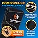 PhysioNatural Foot & Ankle Ice Wrap with 2 Cold Gel Packs – Great for Sprained Ankle, Achilles Tendon Injuries, Plantar Fasciitis, Bursitis & Sore Feet – Cold Therapy Pain Relief (XS-XL)